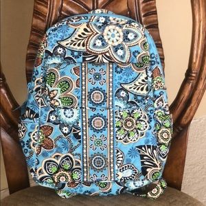 Vera Bradley Mini Backpack Bali Blue retired